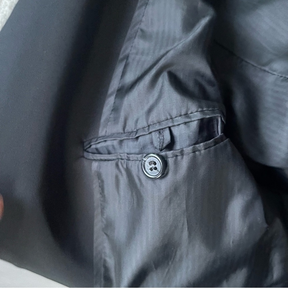 Elizabeth and James Black Longline Blazer 3/4 Sleeve Tailored Jacket Blazer - Picture 7 of 7